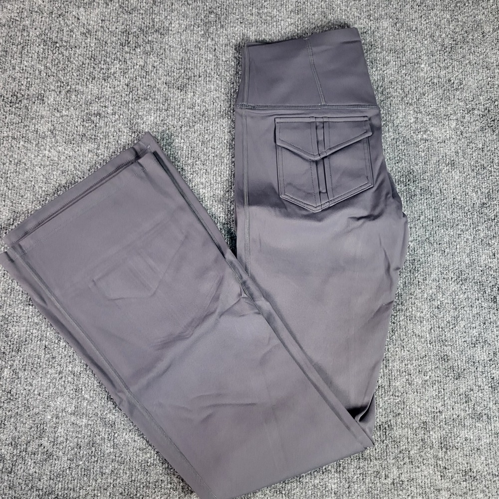 Fleece Lined Leggings for Women Flare High Waist Tummy Control Soft Bootcut Yoga